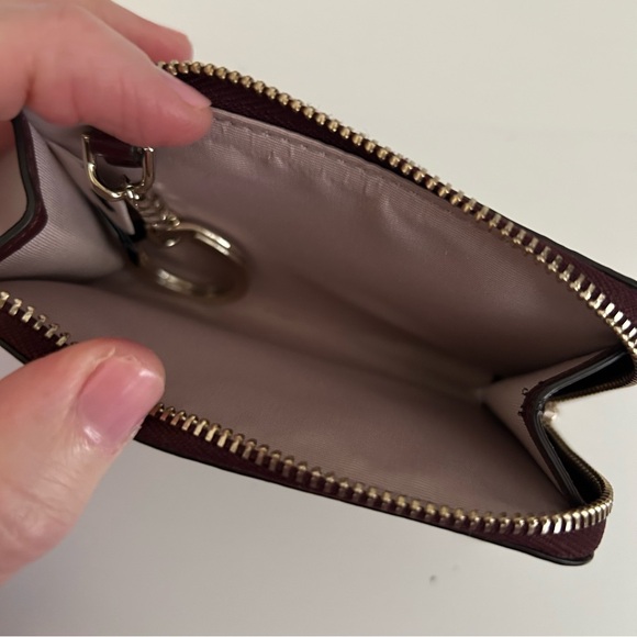 Kate Spade Flower Coated Canvas Key Pouch - Picture 14 of 15